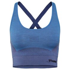 Спортивный топ Hummel Cleaa Seamless, синий