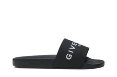 Кроссовки Givenchy Logo Slide &apos;Black&apos;, черный