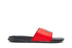 Кроссовки Nike Benassi JDI &apos;Anthracite&apos;, красный