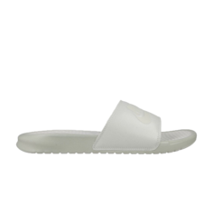 Кроссовки Nike Wmns Benassi JDI Metallic QS &apos;Metallic Summit White&apos;, белый