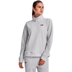 Толстовка Under Armour Armour Fleece QZ Half Zip, белый