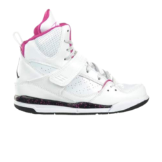 Кроссовки Air Jordan Jordan Flight 45 High GS &apos;White Fusion Pink&apos;, белый