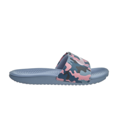 Кроссовки Nike Kawa Slide Print GS &apos;Ashen Slate&apos;, серый