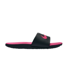 Кроссовки Nike Kawa Slide GS &apos;Black Vivid Pink&apos;, черный