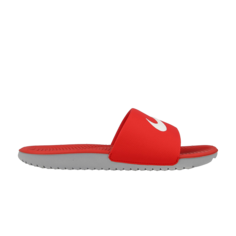 Кроссовки Nike Kawa Slide GS &apos;University Red White&apos;, черный