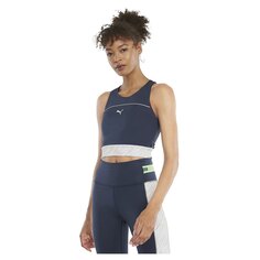 Футболка Puma Run High Shine Crop, синий