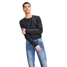 Футболка с длинным рукавом Jack &amp; Jones Basic O-Neck, черный