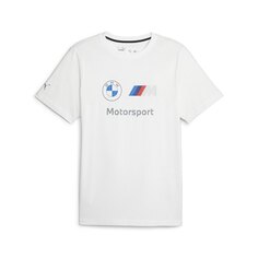 Футболка с коротким рукавом Puma BMW Mms Ess Logo, белый