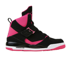 Кроссовки Air Jordan Jordan Flight 45 High IP GS &apos;Black Vivid Pink&apos;, черный