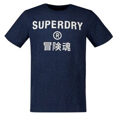 Футболка Superdry Vintage Corp Logo Marl, синий
