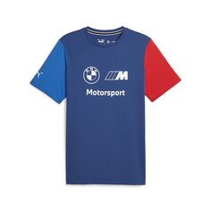 Футболка с коротким рукавом Puma BMW Mms Ess Logo, синий