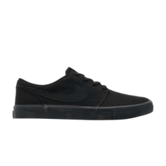 Кроссовки Nike Portmore 2 Canvas SB &apos;Black&apos;, черный