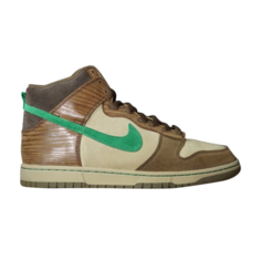 Кроссовки Nike Dunk High Premium SB &apos;Tweed Classic Green&apos;, зеленый