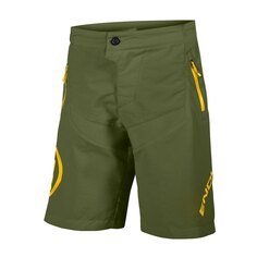 Шорты Endura MT500JR Shorts With Chamois, зеленый