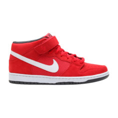 Кроссовки Nike Dunk Mid Pro Sb, красный