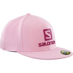Бейсболка Salomon Logo Flexfit, розовый