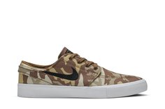 Кроссовки Nike Zoom Janoski Canvas Premium SB &apos;Light Camo&apos;, коричневый