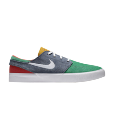 Кроссовки Nike Zoom Janoski SB &apos;Green Obsidian&apos;, разноцветный