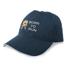 Бейсболка Kruskis Born To Run, синий