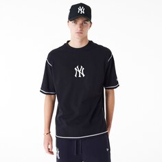 Футболка с коротким рукавом New Era MLB World Series New York Yankees, черный