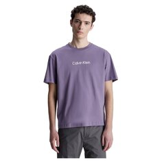 Футболка с коротким рукавом Calvin Klein Hero Logo Comfort, фиолетовый