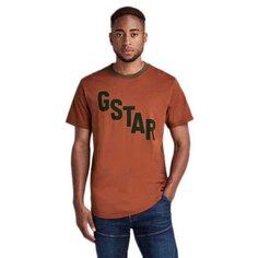 Футболка G-Star Lash Sports Graphic Short Sleeve Round Neck, зеленый