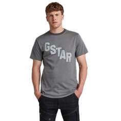 Футболка G-Star Lash Sports Graphic Short Sleeve Round Neck, серый