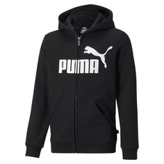 Толстовка Puma Ess Big Logo Full Zip, черный