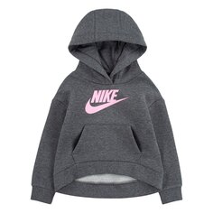 Толстовка Nike Club Fleece High Low, серый