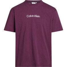 Футболка с коротким рукавом Calvin Klein Hero Logo Comfort, фиолетовый