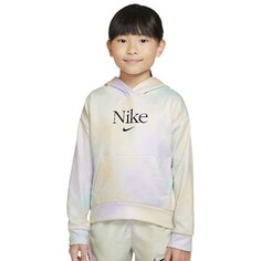 Худи Nike Aura Aop Fleece Po, зеленый