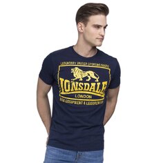 Футболка с коротким рукавом Lonsdale Hounslow, синий