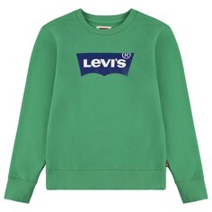 Толстовка Levi&apos;s Batwing Crew Teen, зеленый Levis