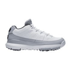 Кроссовки Air Jordan 9 Retro Golf &apos;Wolf Grey&apos;, белый