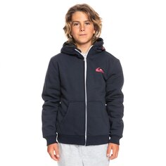 Толстовка Quiksilver Best Wave Sherpa Youth Full Zip, синий