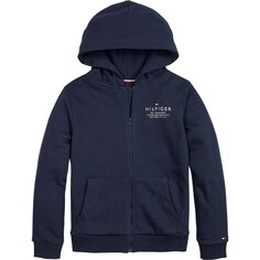 Толстовка Tommy Hilfiger Logo Full Zip, синий