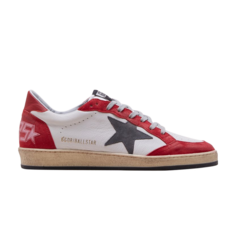 Кроссовки Golden Goose Ball Star &apos;White Red&apos;, белый