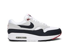 Кроссовки Nike Air Max 1 OG Anniversary &apos;Obsidian&apos;, белый