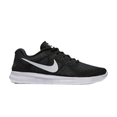 Кроссовки Nike Wmns Free RN 2017 &apos;Black Dark Grey&apos;, черный