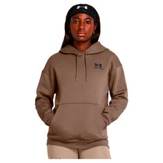 Худи Under Armour Essential Fleece, коричневый