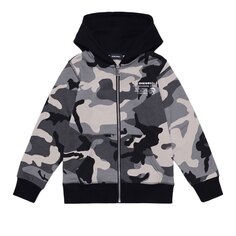 Толстовка Diesel Camouflage J00338 Full Zip, серый