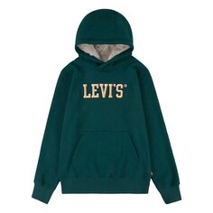 Худи Levi&apos;s Sherpa Lined Pullover, зеленый Levis
