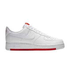 Кроссовки Nike Air Force 1 Low &apos;07 1 &apos;White Red&apos;, белый