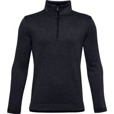 Толстовка Under Armour Sweaterfleece Half Zip, черный