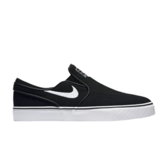 Кроссовки Nike Stefan Janoski Canvas Slip SB GS &apos;Black&apos;, черный