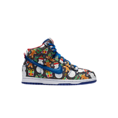 Кроссовки Nike Concepts x SB Dunk High PS &apos;Ugly Christmas Sweater&apos; 2017, разноцветный