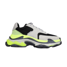 Кроссовки Balenciaga Triple S Sneaker &apos;Light Grey Neon&apos;, серый