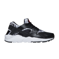 Кроссовки Nike Huarache Run Print GS &apos;Black&apos;, черный