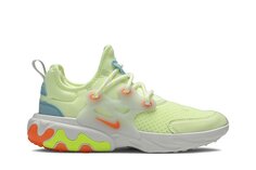Кроссовки Nike React Presto GS &apos;Barely Volt&apos;, зеленый