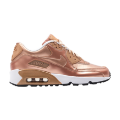 Кроссовки Nike Air Max 90 SE GS &apos;Metallic Bronze&apos;, золотой